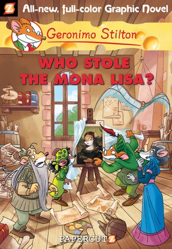 Geronimo Stilton #6: Who Stole the Mona Lisa?-zoom-