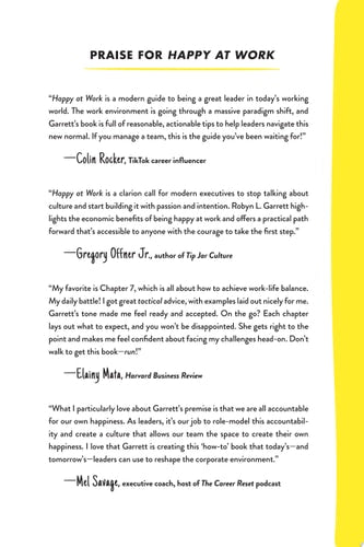 Happy at Work How to Create a Happy, Engaging Workplace for Today's (and Tomorrow's!) Workforce