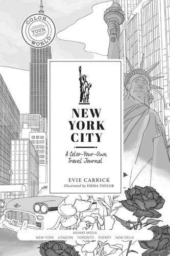 New York City A Color-Your-Own Travel Journal