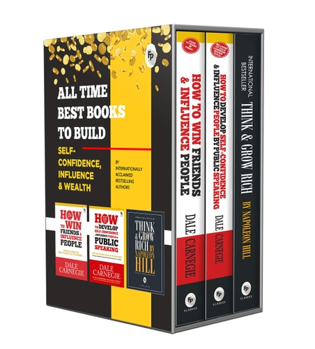 All Time Best Books To Build Self-Confidence, Influence & Wealth (Box Set of 3 Books)-zoom-