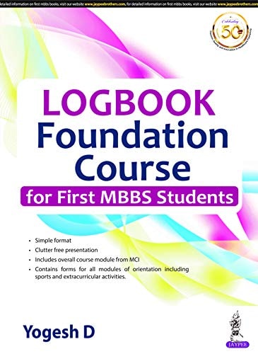 Logbook Foundation Course For First Mbbs Students