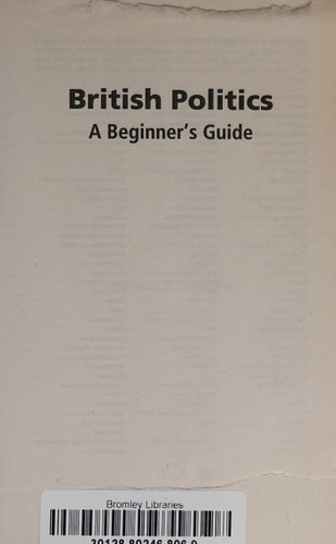 British Politics A Beginner's Guide