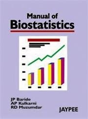 Manual of Biostatistics