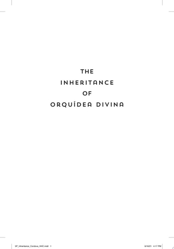 The Inheritance of Orquídea Divina A Novel