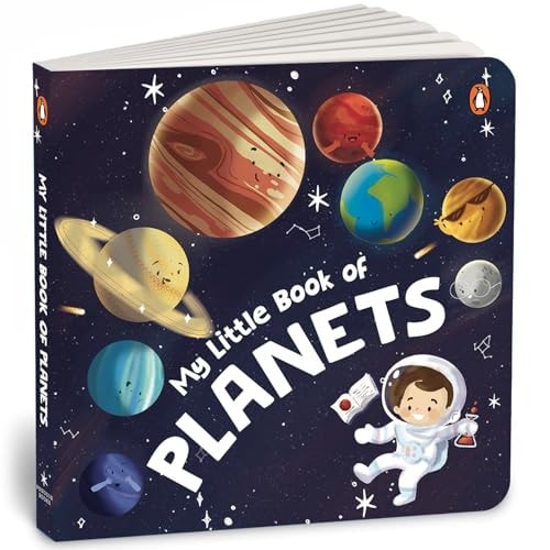 My Little Book of Planets: Fun Illustrated Board Book of Planets | A Rhyming Book of Solar System for Kids, Toddlers | Book for 3+ [Penguin Early Learning Series]