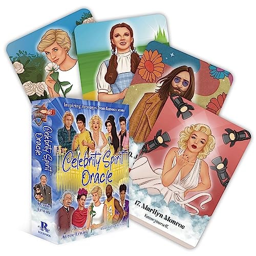 Celebrity Spirit Oracle: Inspiring Messages From the Famous Icons (36 Gilded Cards and 112-Page Full-Color Guidebook)