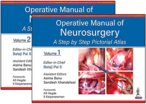 Operative Manual of Neurosurgery: A Step by Step Pictorial Atlas Two Volume Set
