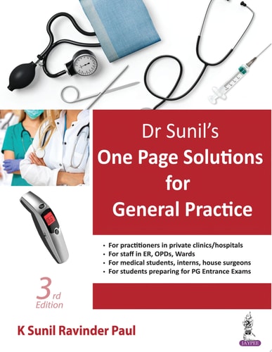 Dr Sunil's One Page Solutions for General Practice