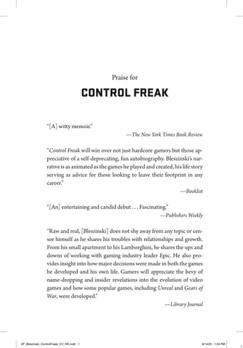 Control Freak My Epic Adventure Making Jazz Jackrabbit, Gears of War, Unreal, and Fortnite
