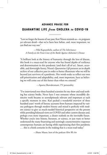 Quarantine Life from Cholera to COVID-19 What Pandemics Teach Us About Parenting, Work, Life, and Communities from the 1700s to Today
