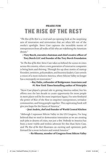 The Rise of the Rest How Entrepreneurs in Surprising Places are Building the New American Dream
