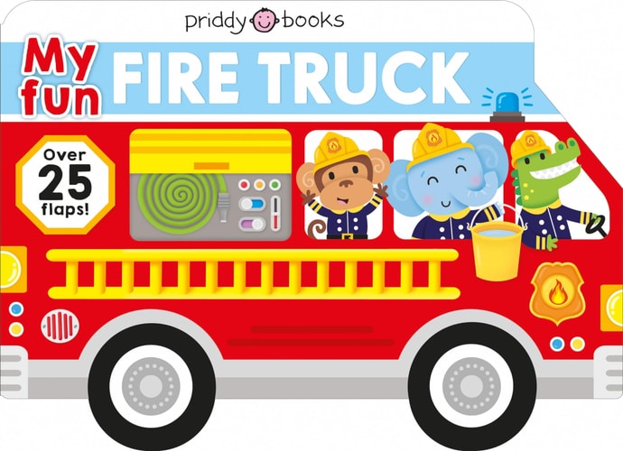 My Fun Flap Book: My Fun Fire Truck-zoom-1