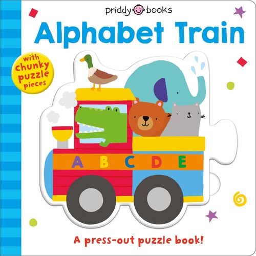 Puzzle and Play: Alphabet Train A Press-out Puzzle Book!