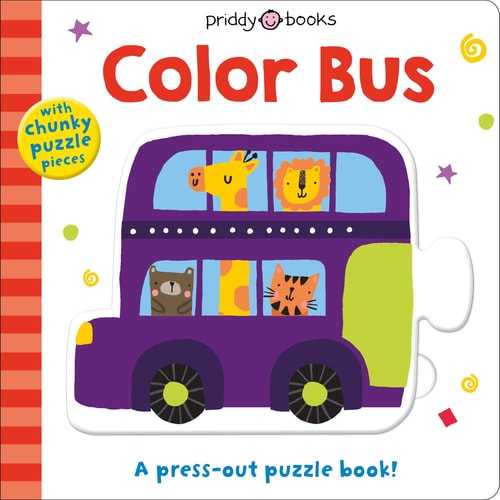 Puzzle and Play: Color Bus A Press-out Puzzle Book!