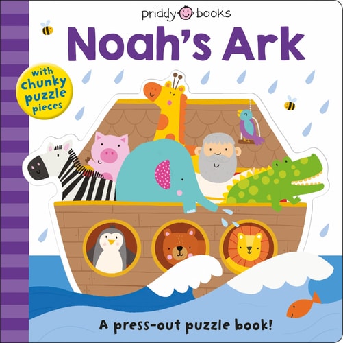 Puzzle and Play: Noah's Ark A Press-out Puzzle Book!-zoom-1