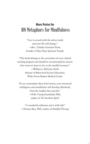 108 Metaphors for Mindfulness From Wild Chickens to Petty Tyrants