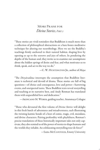 Divine Stories Divyavadana, Part 2