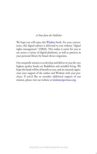 Noble Truths, Noble Path The Heart Essence of the Buddha's Original Teachings
