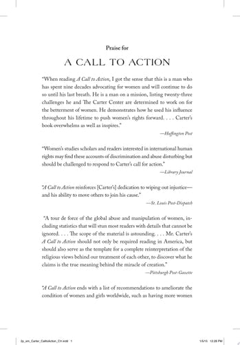 A Call to Action Women, Religion, Violence, and Power
