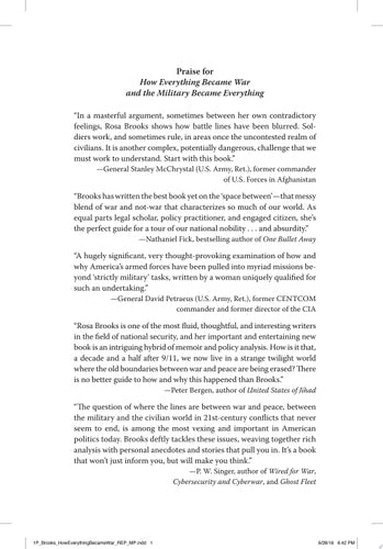 How Everything Became War and the Military Became Everything Tales from the Pentagon