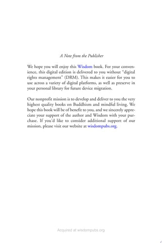 Eight Mindful Steps to Happiness Walking the Buddha's Path