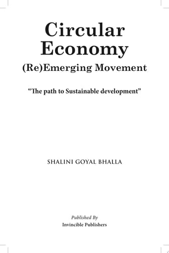 Circular Economy- (Re) Emerging Movement