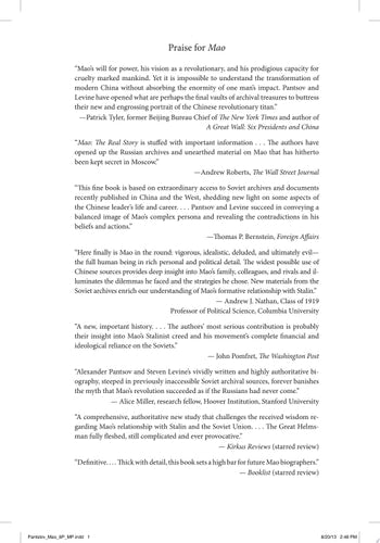 Mao The Real Story