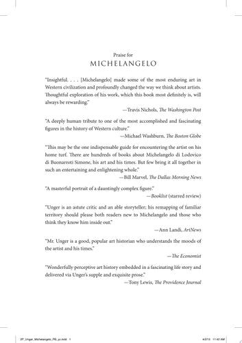 Michelangelo A Life in Six Masterpieces
