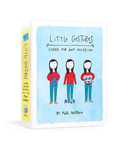 Little Gestures: 50 Postcards for Any Occasion (@bymariandrew)-1