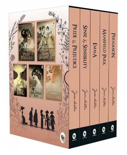 Greatest Works of Jane Austen (Set of 5 Books)-zoom-
