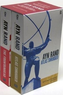 Ayn Rand Box Set Atlas Shrugged and the Fountainhead