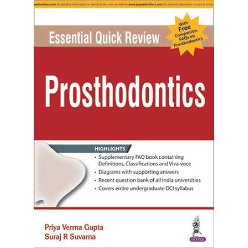 Essential Quick Review: Prosthodontics