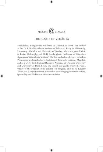 The Roots of Vedānta Selections from Śaṅkara's Writings-1