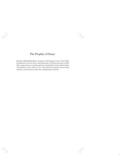 The Prophet of Peace Teachings of the Prophet Muhammad-1