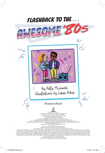 Flashback to the . . . Awesome '80s! Ready-to-Read Level 2