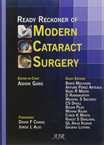 READY RECKONER OF MODERN CATARACT SURGERY [Hardcover] GARG-1