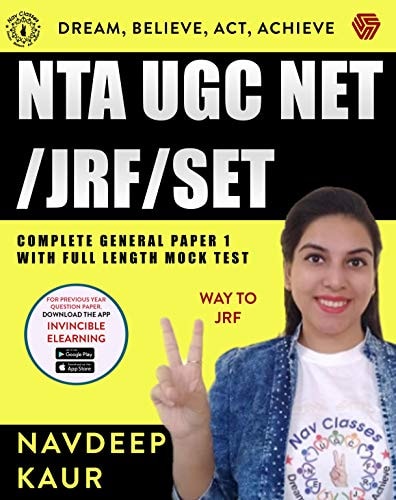 NTA UGC NET/JRF/SET Complete General Paper 1 with full length Mock Test-zoom-