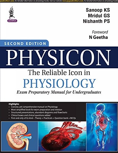 PHYSICON The Reliable Icon in Physiology (Exam Preparatory Manual for Undergraduates)