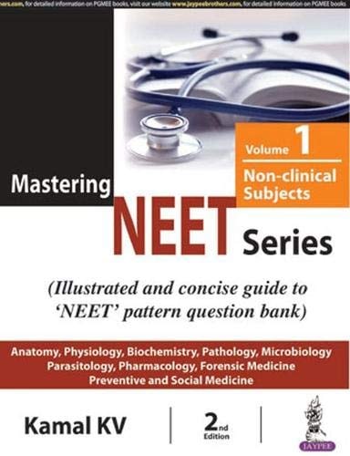 Mastering NEET Series Non-Clinical Subjects (PGMEE) - Vol. 1