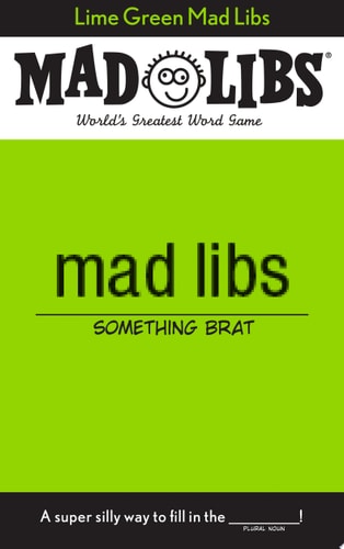 Lime Green Mad Libs World's Greatest Word Game-zoom-1