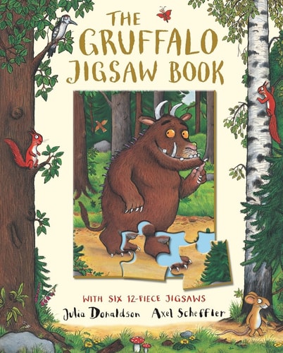 The Gruffalo Jigsaw Book With Six 12- Piece Jigsaws