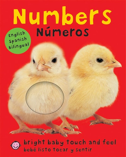 Bright Baby Touch & Feel: Bilingual Numbers / Números English-Spanish Bilingual-zoom-1