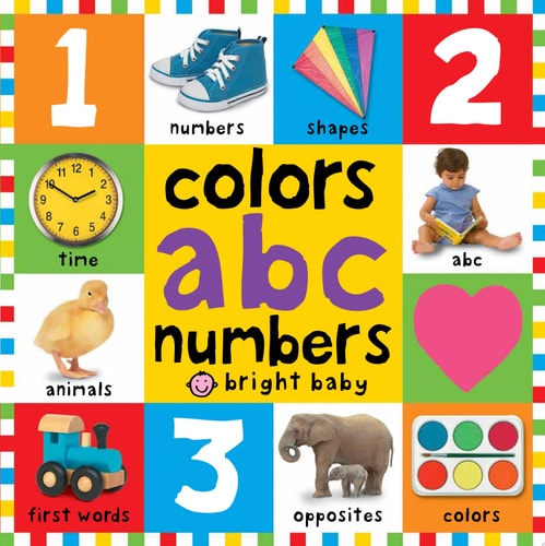 Big Board Books Colors, ABC, Numbers