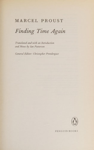 Modern Classics: In Search of Lost Time Volume 1 - Way By Swanns-zoom-