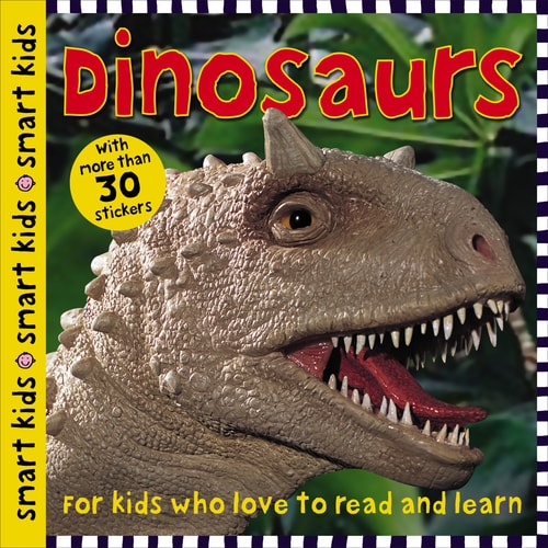 Smart Kids Dinosaurs with more than 30 stickers