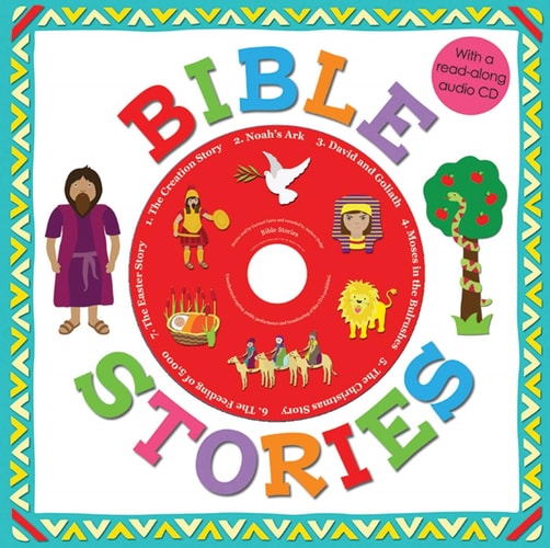 Bible Stories with a Read-Along Audio CD-zoom-1