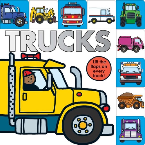 Lift-the-Flap Tab: Trucks