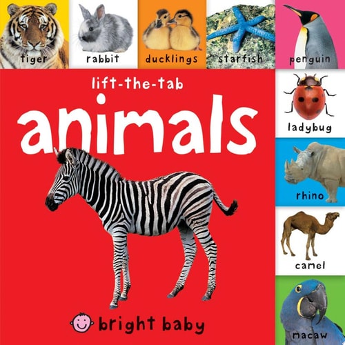 Bright Baby Lift-the-Tab: Animals