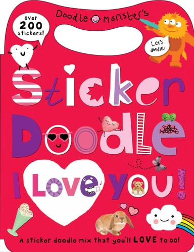 Sticker Doodle I Love You