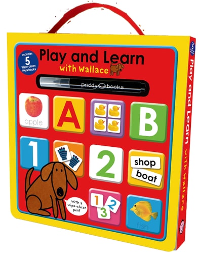Play and Learn with Wallace: Workbook Box Set Includes 5 Wipe-Clean Books